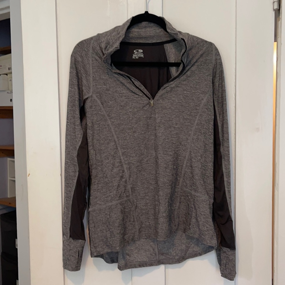 C9 1/4zip track pullover